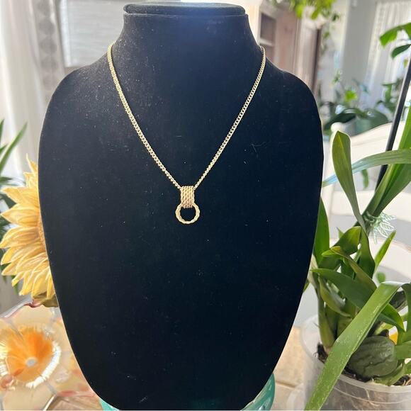 Banana Republic Gold Tone Necklace - Picture 2 of 7